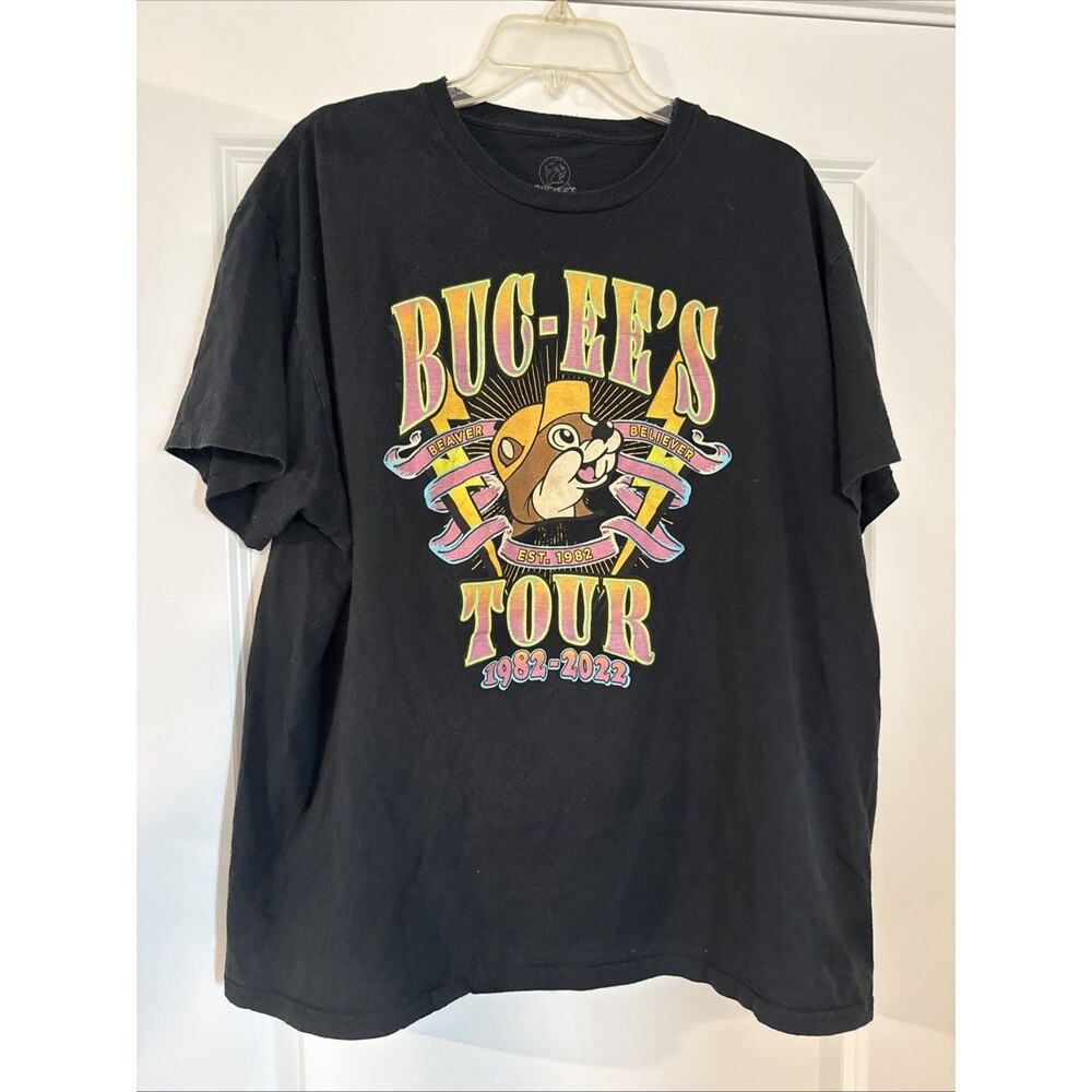 Buc-ees Tour 2022 Shirt Rest Stop Travel Souvenir Beaver Tour ADULT XL